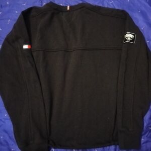Tommy Hilfiger Men's Classic Black Crewneck Sweater